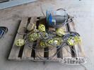 Pallet to include, 7.5hp motor, rope lights, 3 phase shop light